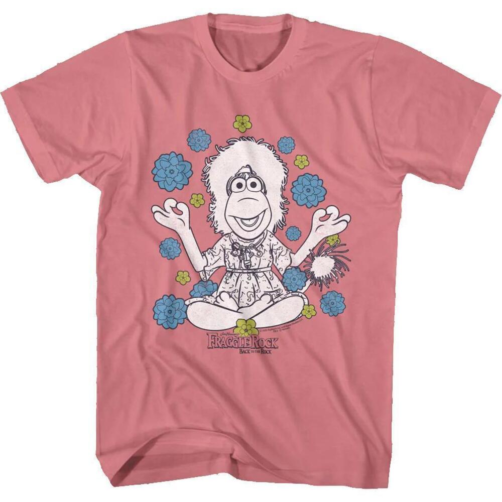 Mokey Meditation Flowers Fraggle Rock Tshirt